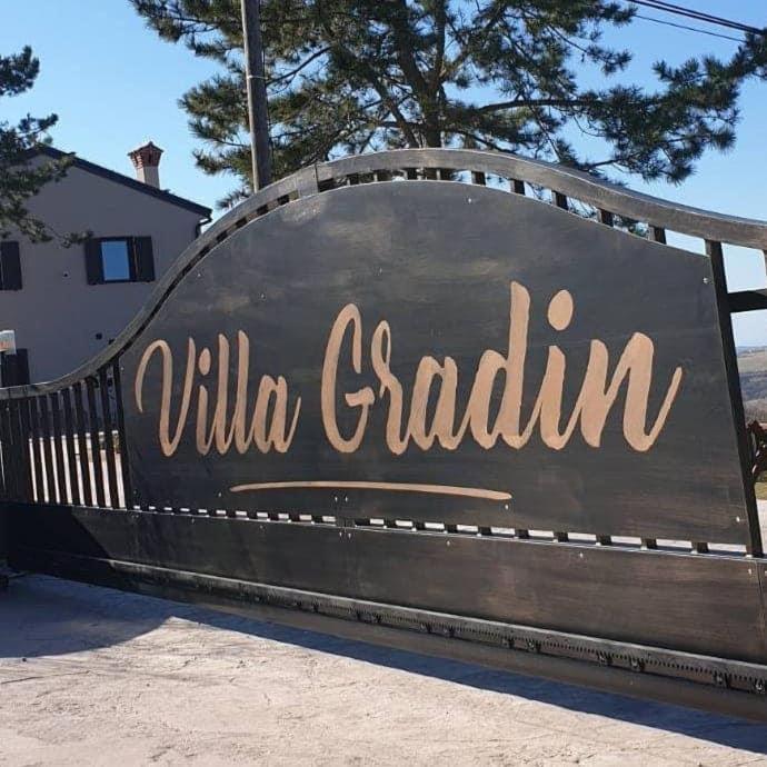 Luxury Villa Gradin Gračišče Exterior foto