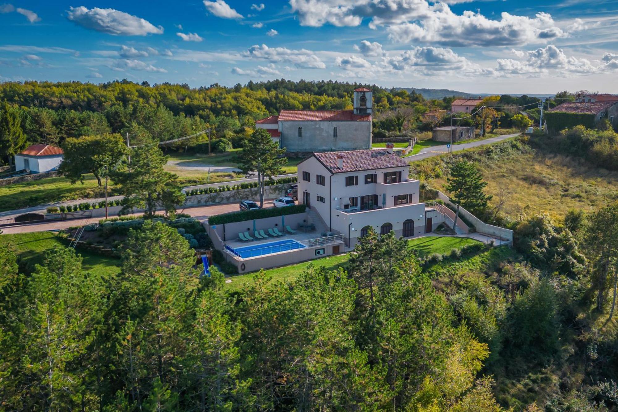Luxury Villa Gradin Gračišče Exterior foto