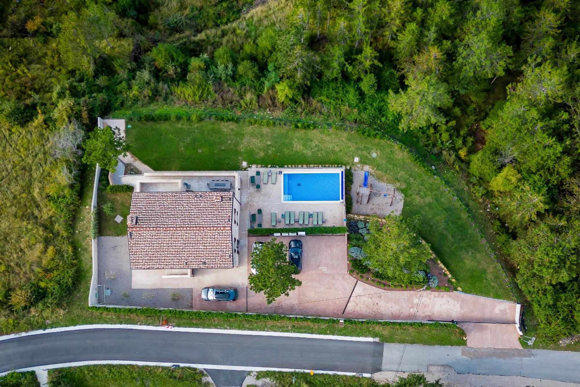Luxury Villa Gradin Gračišče Exterior foto